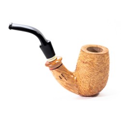 Pipe Santambrogio Rusticated Natural Bent Billiard