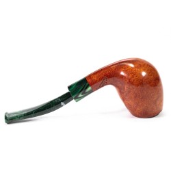 Briar Pipe Santambrogio Smooth FP Medium Bent Billiard