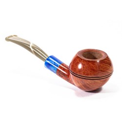 Briar Pipe Santambrogio Smooth FP Medium Bent Rhodesian