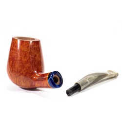Briar Pipe Santambrogio Smooth FX Big Bent Billiard