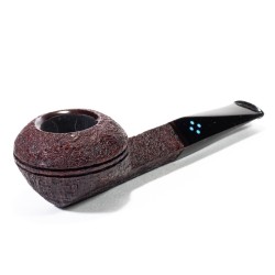 Pipa Sasieni 4 Dot Walnut Sabbiata Rhodesian