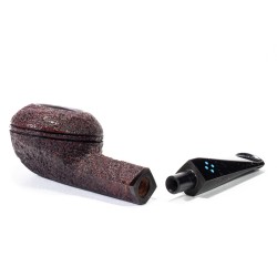 Pipa Sasieni 4 Dot Walnut Sabbiata Rhodesian