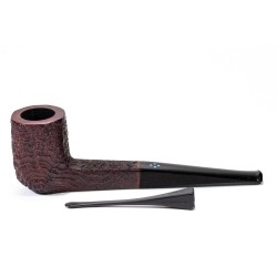 Briar Pipe Sasieni 4 Dot Ruff Root Sand. Square Panel