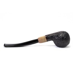 Pipa Sasieni 4 Dot Dark Ruff Sabbiata Prince