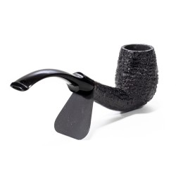 Briar Pipe Sasieni 4 Dot Ruff Root Sand. Bent