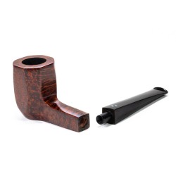 Briar Pipe Sasieni 4 Dot Walnut Smooth Square Panel