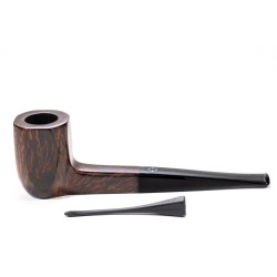 Briar Pipe Sasieni 4 Dot Walnut Smooth Square Panel