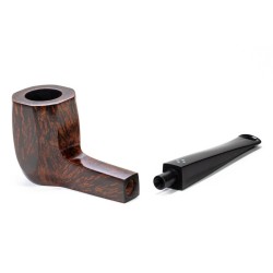 Briar Pipe Sasieni 4 Dot Walnut Smooth Square Panel