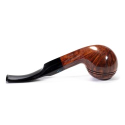 Pipa Sasieni 4 Dot Walnut Liscia Bent Rhodesian