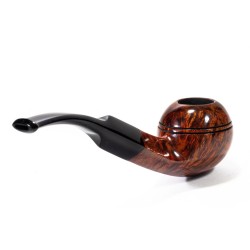 Briar Pipe Sasieni 4 Dot Walnut Smooth Bent Rhodesian