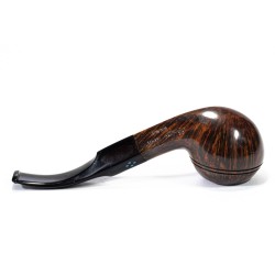 Pipa Sasieni 4 Dot Walnut Liscia Bent Rhodesian