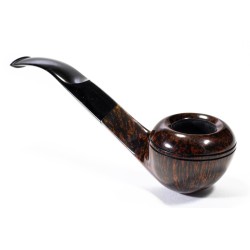 Briar Pipe Sasieni 4 Dot Walnut Smooth Bent Rhodesian