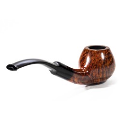 Pipa Sasieni 4 Dot Walnut Liscia Bent Apple