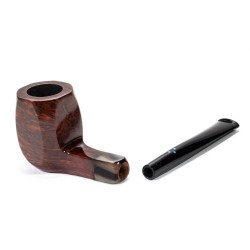 Briar Pipe Sasieni 4 Dot Walnut Smooth Square Panel
