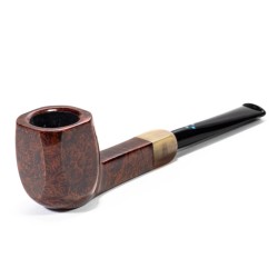 Briar Pipe Sasieni 4 Dot Walnut Smooth Square Panel