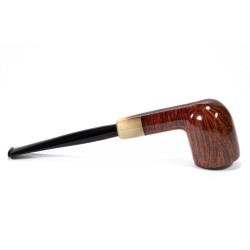 Briar Pipe Sasieni 4 Dot Walnut Smooth Billiard