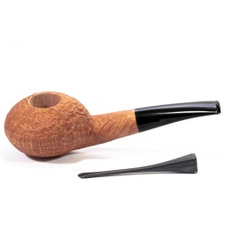 Briar Pipe Castoldi Sandblasted Tomato