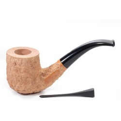 Pipe Castello Natural Vergin KKKK Bent Billiard