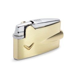 Ronson Mini Premier Varaflame Lighter Gold