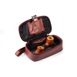 Tobacco and Pipe Bag Lubinski 2 Pipes I722C