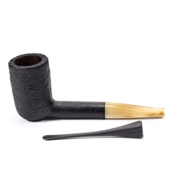 Briar Pipe Ropp Vintage Briar Sandblasted 435 Billiard