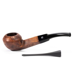 Pipe Ropp Etudiant Sandblasted J20 Bent Rhodesian