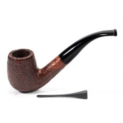 Pipa in Radica Ropp Geant Sabbiata Bent Billiard