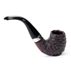 Pipe Peterson Cobble Rusticated Bent Billiard (221)