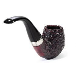 Pipe Peterson Cobble Rusticated Bent Billiard (221)