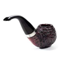 Pipe Peterson Cobble Rusticated Bent Apple (XL02)