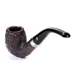 Pipe Peterson Cobble Rusticated Bent Billiard (69)