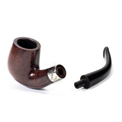 Briar Pipe Peterson Aran Smooth Bent Billiard (65)