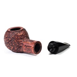 Pipa Talamona Calabash Reverse Rusticata Apple TA 2606 | Pipeonline