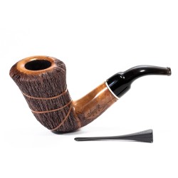 Briar Pipe Amorelli Penna Di San Michele Bent Dublin