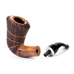 Briar Pipe Amorelli Penna Di San Michele Bent Dublin