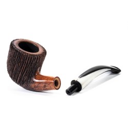 Briar Pipe Amorelli Penna Di San Michele Bent Dublin