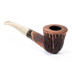 Briar Pipe Amorelli Penna Di San Michele Bent Dublin