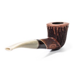 Briar Pipe Amorelli Penna Di San Michele Bent Dublin
