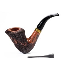 Briar Pipe Amorelli Penna Di San Michele Bent Dublin