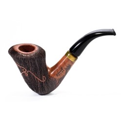 Briar Pipe Amorelli Penna Di San Michele Bent Dublin