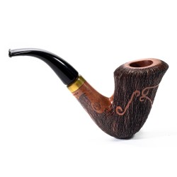 Briar Pipe Amorelli Penna Di San Michele Bent Dublin