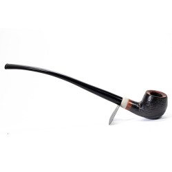 Pipa Aldo Velani Sabbiata Churchwarden Bent Apple
