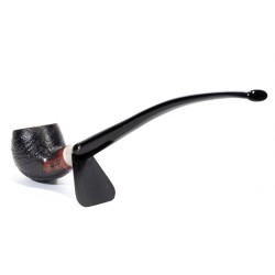 Pipa Aldo Velani Sabbiata Churchwarden Bent Apple