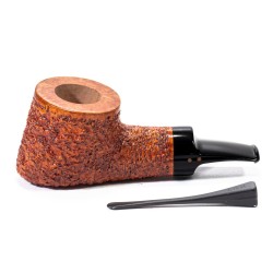 Briar Pipe Radice Rind Reverse Rusticated Pot