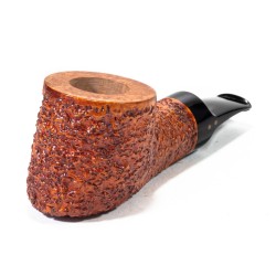 Briar Pipe Radice Rind Reverse Rusticated Pot