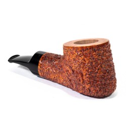 Briar Pipe Radice Rind Reverse Rusticated Pot