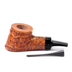 Briar Pipe Radice Underwood Reverse Rusticated Pot
