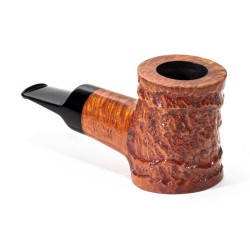 Pipa in Radica Radice Underwood Reverse Rusticata Poker
