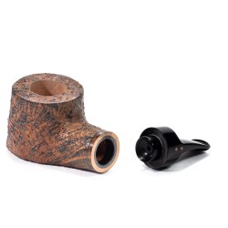 Briar Pipe Radice Silk Cut Reverse Sandblasted Pot