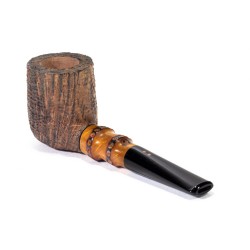 Briar Pipe Radice Silk Cut Sandblasted Billiard